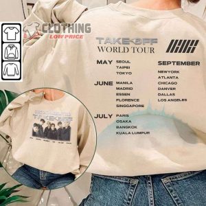 Ikon Take Off Tour Sweatshirt Ikon Vintage Retro Music Unisex Hoodie Ikon Kpop Shirt2
