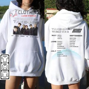 Ikon Take Off Tour Sweatshirt Ikon Vintage Retro Music Unisex Hoodie Ikon Kpop Shirt3