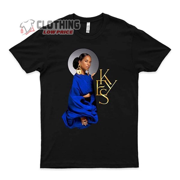 Inked Alicia Keys Album Trending T-shirt, Alicia Keys World Tour 2022 T-shirt, Alicia Keys Tour 2023 T- Shirt