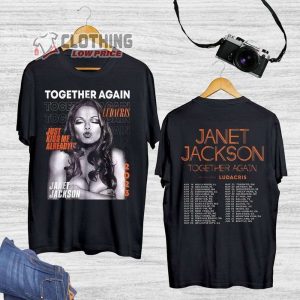 Janet Jackson Together Again Tour 2023 Shirt, Janet Jackson Tour 2023 Shirt, Janet Jackson Concert Merch