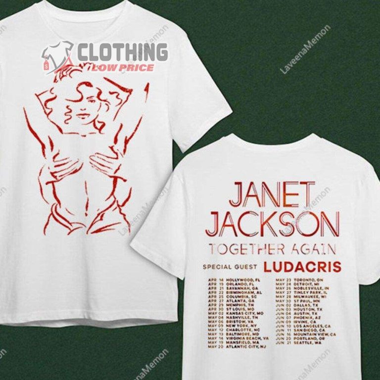 Jackson Tour 2023 Merch, Jackson Together Again Tour 2023