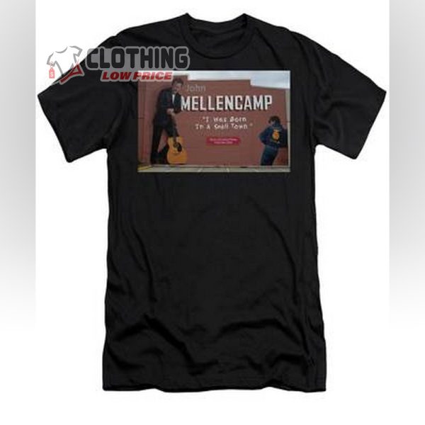 John Mellencamp Tour Dates Shirt, John Mellencamp Mural Seymour Indiana Scott Smith Shirt, John Mellencamp Concert 2023 Shirt