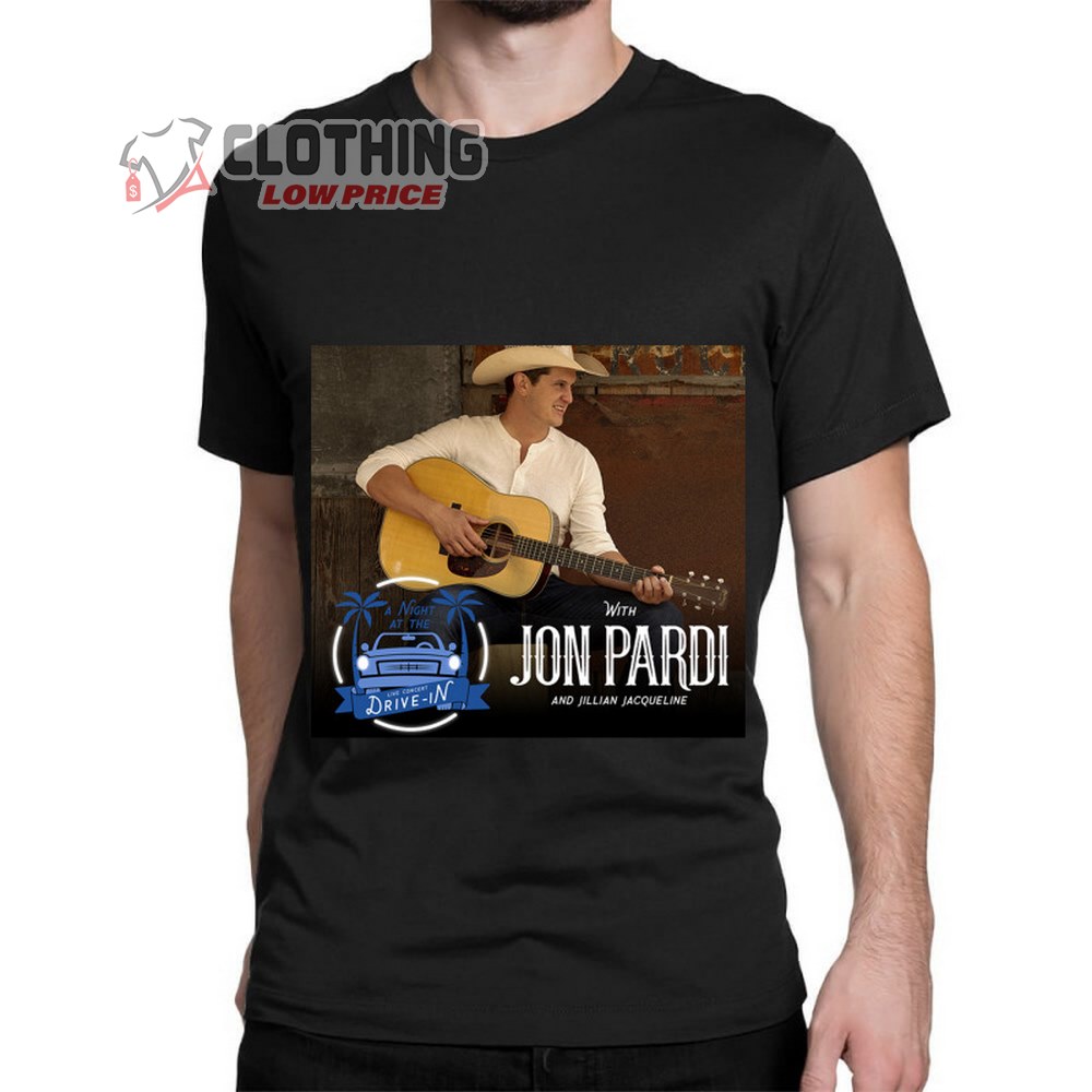 Jon Pardi Concerts 2023 Shirt, Songs Featuring Jon Pardi Shirt, Jon Pardi Discography Shirt