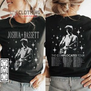 Joshua Bassett Live Concert Merch, The Complicated Tour 2023 Concert Sweatshirt, Joshua Bassett Tour Tee Shirt