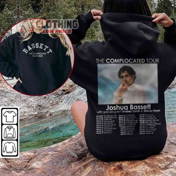 Joshua Bassett Tour 2023 Merch, The Complicated Tour 2023 Sweatshirt, Joshua Bassett Concer 2023 Tee