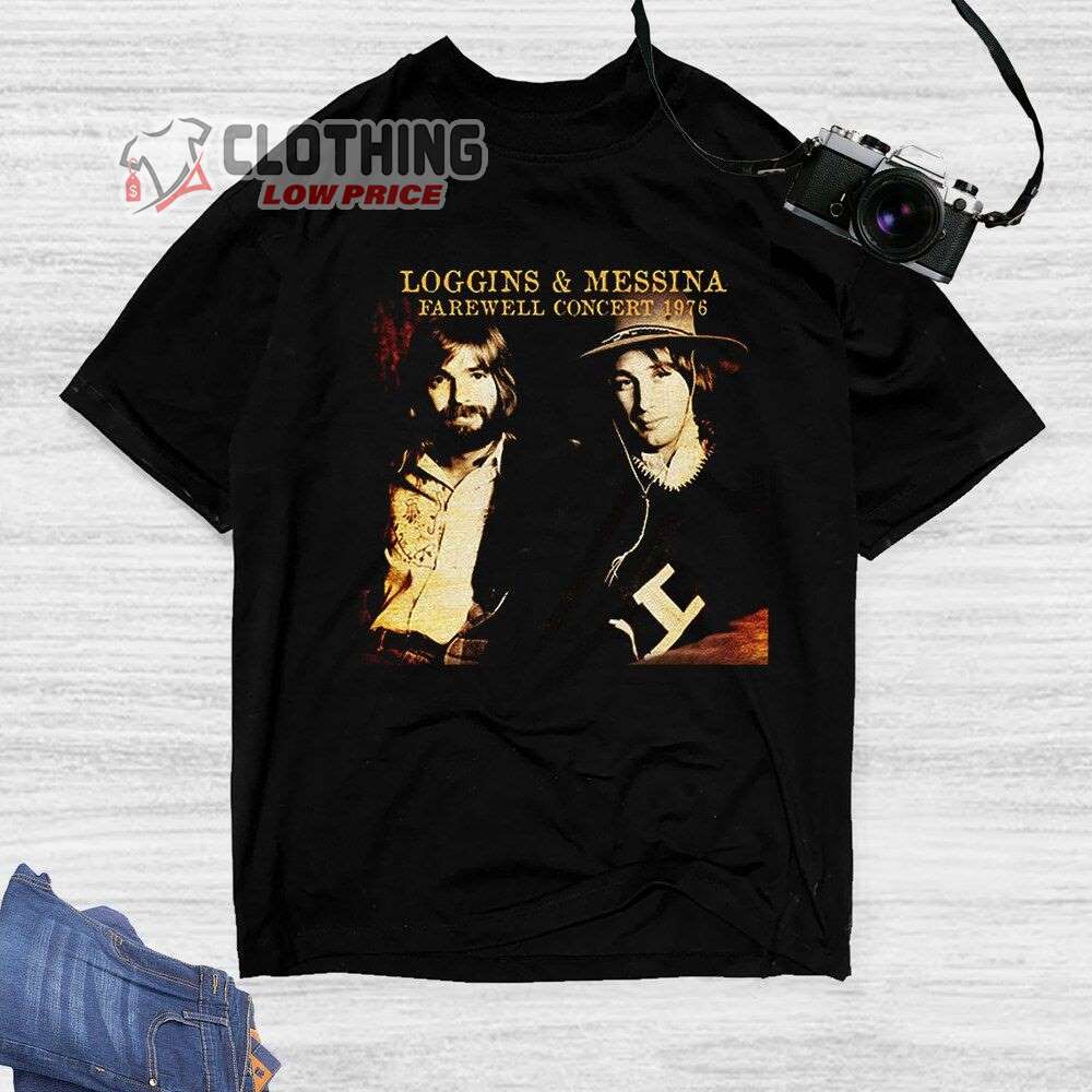 Kenny Loggins And Jim Messina Farewell Concert 1976 Merch, Kenny Loggins Tour 2023 T-Shirt