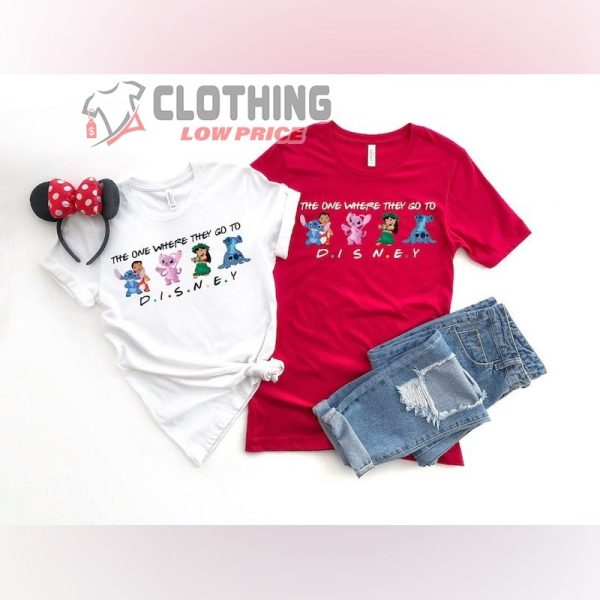 Lilo And Stitch Characters Disney Shirt, Stitch Friends Movie Sweatshrit, Lilo And Stitch Bad Guy