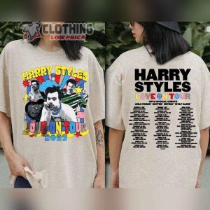 Love On Tour 2023 Shirt, Harry Styles Love On Tour 2023 Concert Sweatshirt