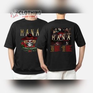 Man Tour 2023 T Shirt Mana Concert Shirt Mxico Lindo Y Querido Tour Mana Tour Shirt Mana Music Band Merch1