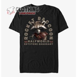 Marvel Guardians of the Galaxy Rocket Raccoon T-Shirt, Bradley Rocket Raccoon Voice Mcu Merch