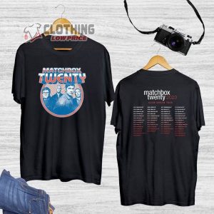 Matchbox Twenty Slow Dream Tour 2023 T-Shirt, Matchbox Twenty Music Band Shirt
