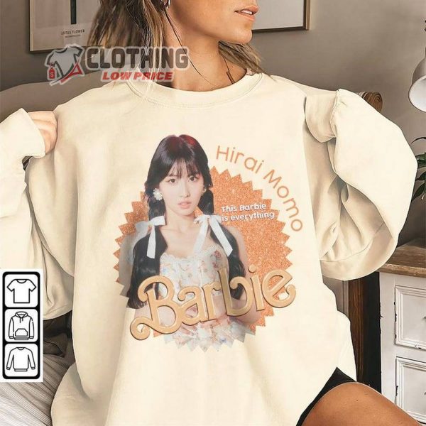 Momo Twice Kpop Shirt, Twice Ready To Be Sweatshirt, Momo Barbie Vintage Hoodie