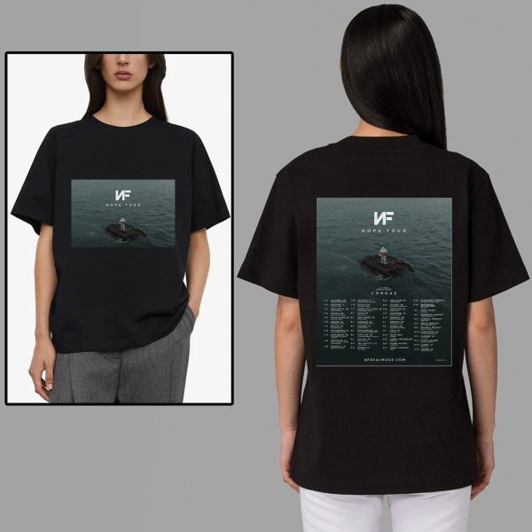 NF Hope Tour Dates 2023 Merch, Hope Tour 2023 Shirt, NF Hope Tour 2023 With Special Guest Cordae T-Shirt