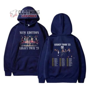 New Edition Music Tour 2023 Sweatshirt New Edition Legacy Tour 2023 Shirt New Edition Shirt New Edition Merch