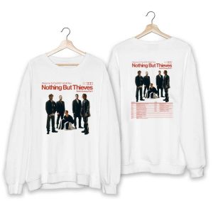 Nothing But Thieves 2023 Tour North American Merch Nothing But Thieves Concert 2023 Setlist T Shirt