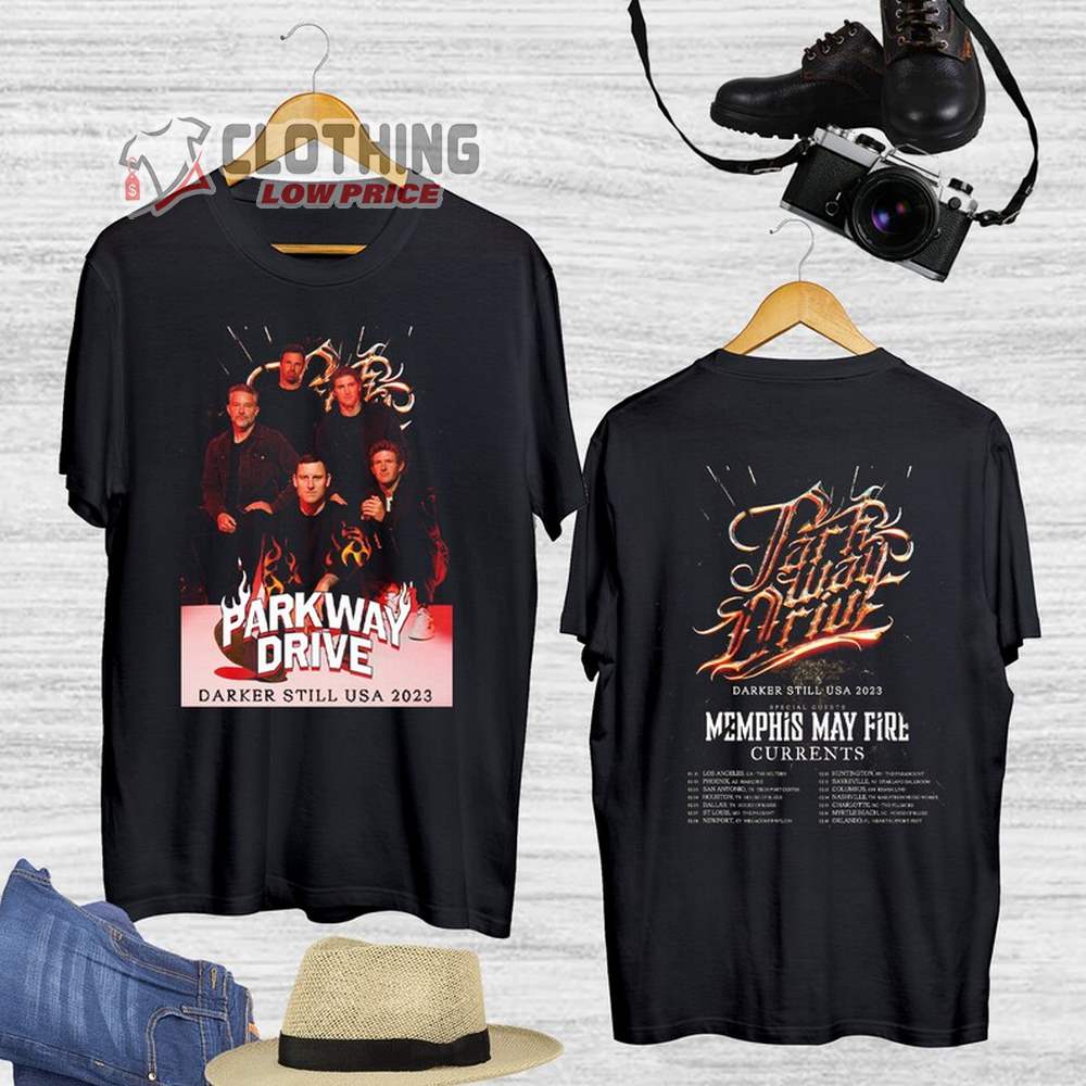 Parkway Drive Darker Still USA Tour 2023 Setlist Merch, Darker Still