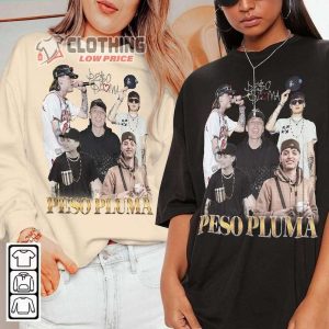 Peso Pluma Music Fan Tour Shirt Peso Pluma Merch Peso Pluma Mexico Tour 2023 Hoodie1