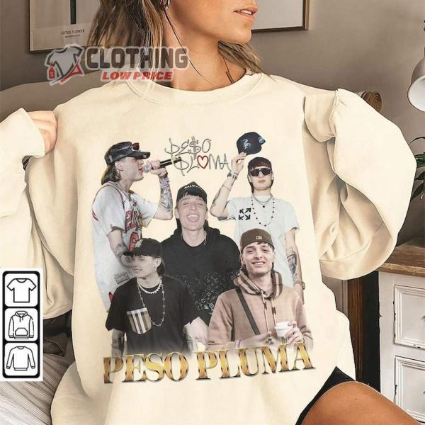 Peso Pluma Music Fan Tour Shirt, Peso Pluma Merch, Peso Pluma Mexico Tour 2023 Hoodie