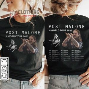 Post Malone Tour 2023 Shirt, Twelve Carat Tour 2023 Sweatshirt Hoodie
