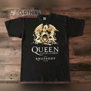 Queen Adam Lambert The Rhapsody Tour 2023 Merch, Queen Rock Band Tour 2023 T-Shirt, Adam Lambert Tour 2023 Shirt