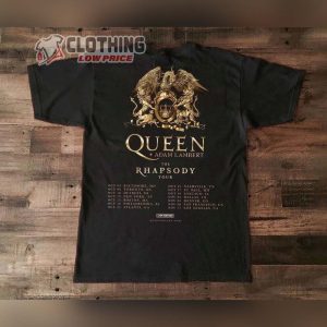 Queen And Adam Lambert The Rhapsody US 2023 Tour Dates Shirt Queen Adam Lambert Tour 2023 Merch3