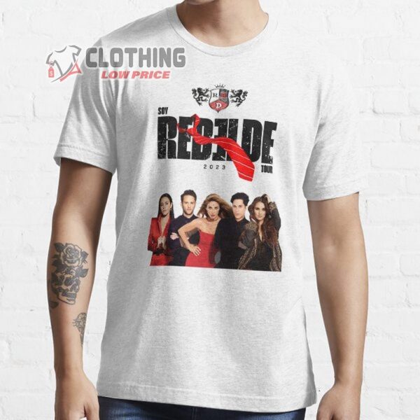 RBD Soy Rebelde Tour 2023 Trending T- Shirt, RBD Tickets Phoenix Shirt Merch, RBD Concierto 2023 California Trendy Shirts