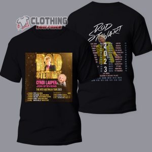 Rod Stewart 2023 Tour Shirt, Rod Stewart The Hits Tour 2023 T- Shirt, Rod Steward In Concert 2023 T- Shirt
