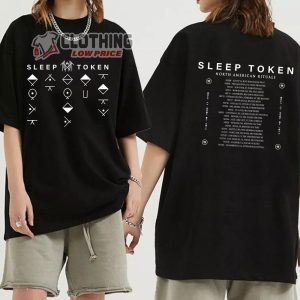 Sleep Token Band Fan Merch Sleep Token Tour Dates 2023 Shirt Sleep Token North America Tour 2023 T Shirt 2