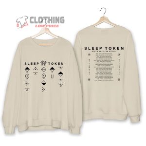 Sleep Token Band Fan Merch Sleep Token Tour Dates 2023 Shirt Sleep Token North America Tour 2023 T Shirt