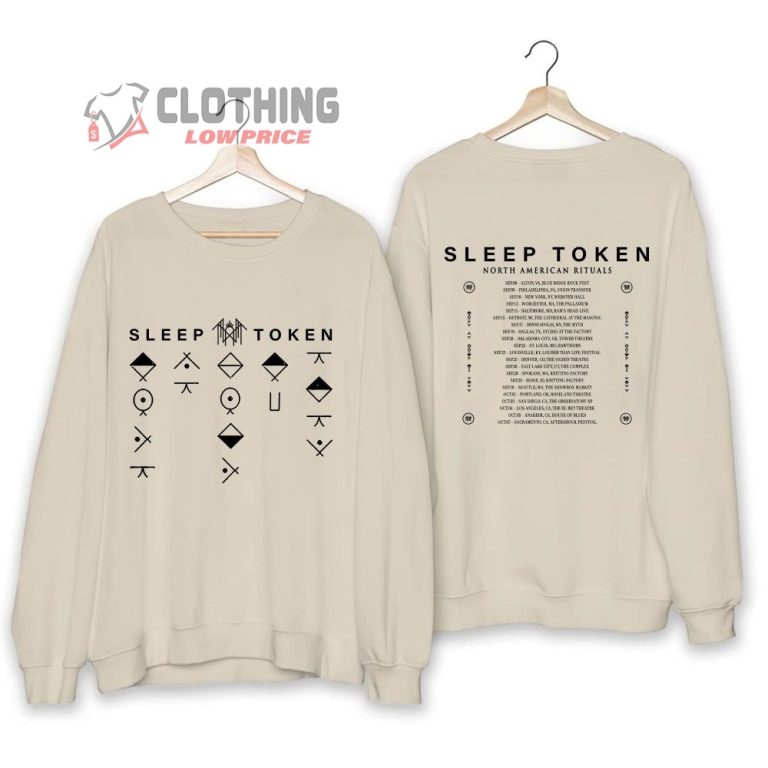Sleep Token Band Fan Merch, Sleep Token Tour Dates 2023 Shirt, Sleep ...