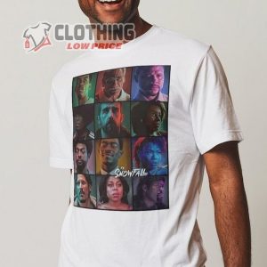 Snowfall Movie Characters Franklin Leon Miguel T-Shirt, Snowfall Tv Series Actors Uncle Jerome, Clifford, Lorena Merch