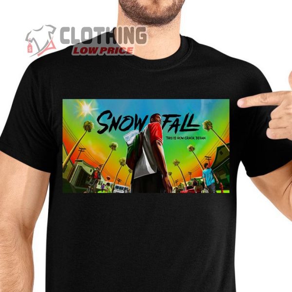 Snowfall New Season 6 Episode 10 Season Finale Shirt, Snowfall Franklin Saint Characters Merch