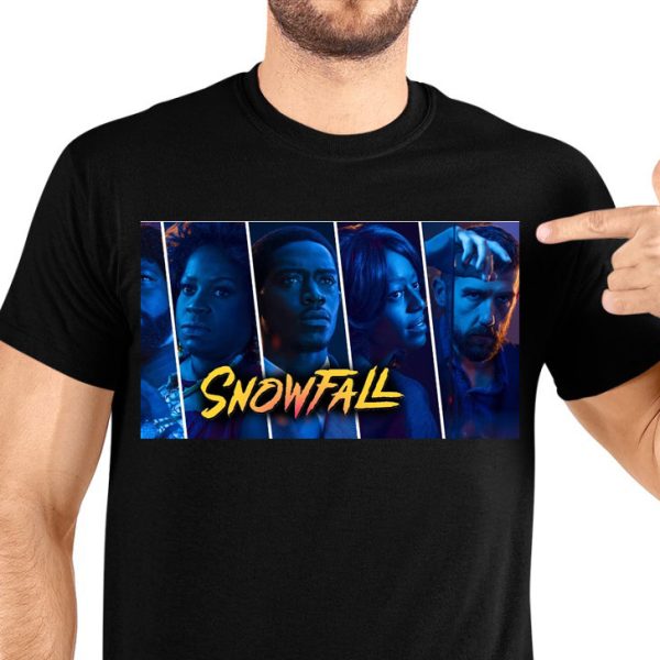 Snowfall Season 6 Characters Finale Shirt, Snowfall Franklin Leon Uncle Jerome Miguel Cast Finale Recap Merch