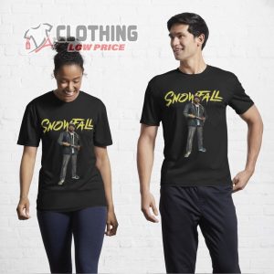 Snowfall Uncle JEROME Active T Shirt Fx Snowfall Characters Season 6 Finale Recap Merch 2