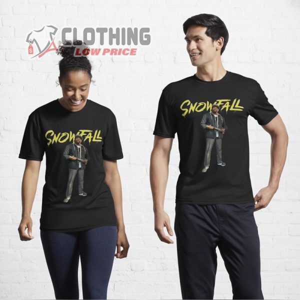 Snowfall Uncle JEROME Active T-Shirt, Fx Snowfall Characters Season 6 Finale Recap Merch