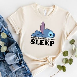 Stitch If You Love Me Let Me Sleep Shirt, Lilo And Stitch Casting Disney Sweatshirt, Stitch Disney Fan Tee