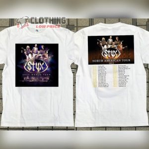 Styx World Tour 2023 Shirt Styx North American Tour 2023 Shirt Styx Tour 2023 Shirt Styx Tour Merch3