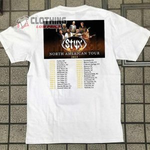 Styx World Tour 2023 Shirt Styx North American Tour 2023 Shirt Styx Tour 2023 Shirt Styx Tour Merch5