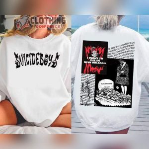 Suicideboys Homemade Sweatshirt, Vintage Suicideboys Shirt, Suicideboys Hip Hop Style Merch