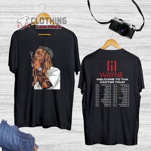 Swag Lil Wayne Rapper Unisex Shirt, Lil Wayne The Carter Tour 2023 Shirt, Lil Wayne Shirt