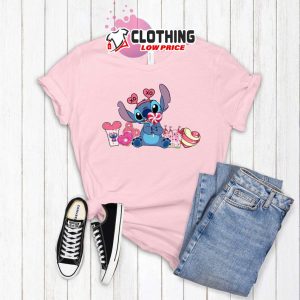 Sweety Stitch XoXo Disneyworld Shirt, Lilo And Stitch Characters Disney Cast Shirt