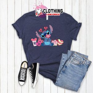 Sweety Stitch XoXo Disneyworld Shirt, Lilo And Stitch Characters Disney Cast Shirt