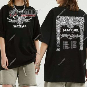 The BabyKlok Tour 2023 Tickets Merch Babymetal Dethklok Tour 2023 Shirt Babymetal Dethklok Tour Dates 2023 T Shirt