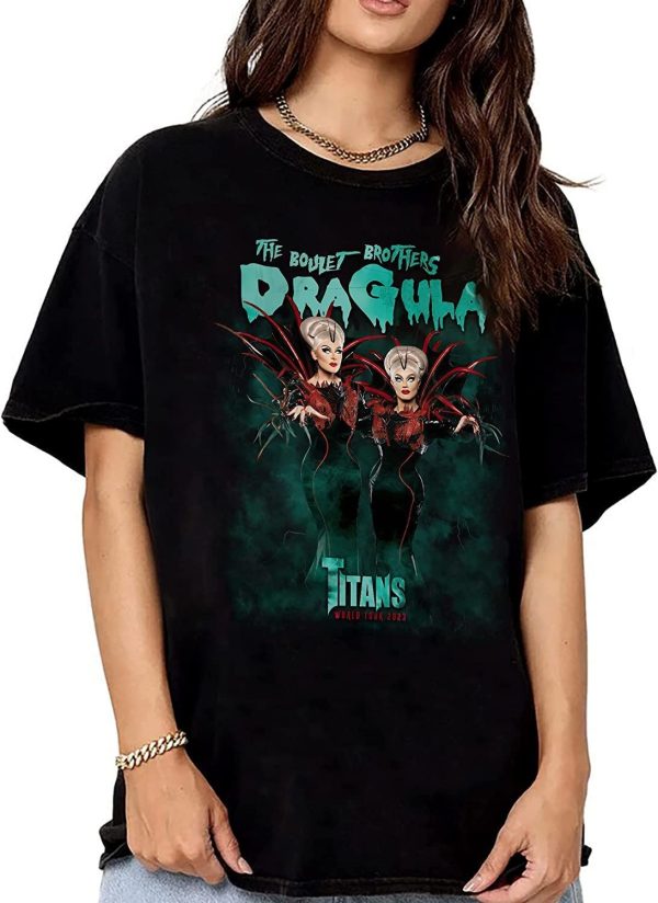 The Boulet Brothers Show Titans World Tour 2023 Merch, The Boulet Brothers Dragula Tour 2023 T-Shirt