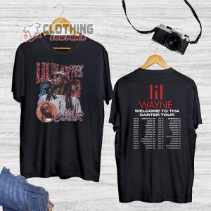 The Carter Tour 2023 Lil Wayne Unisex Shirt, Lil Wayne 2023 Tour Shirt, Lil Wayne Rapper Merch
