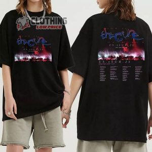 The Cure 2023 Tour Shirt, The Cure US Tour 2023 Shirt, The Cure Band Merch
