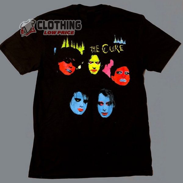 The Cure Music In Between Days Shirt, 80’S Vintage The Cure Band Merch