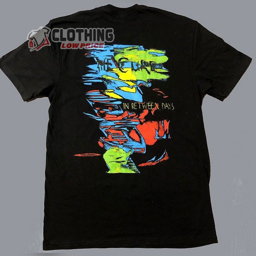 The Cure Music In Between Days Shirt, 80'S Vintage The Cure Band Merch