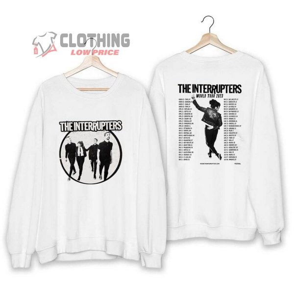 The Interrupters World Tour 2023 Shirt, The Interrupters Band Merch For Fan