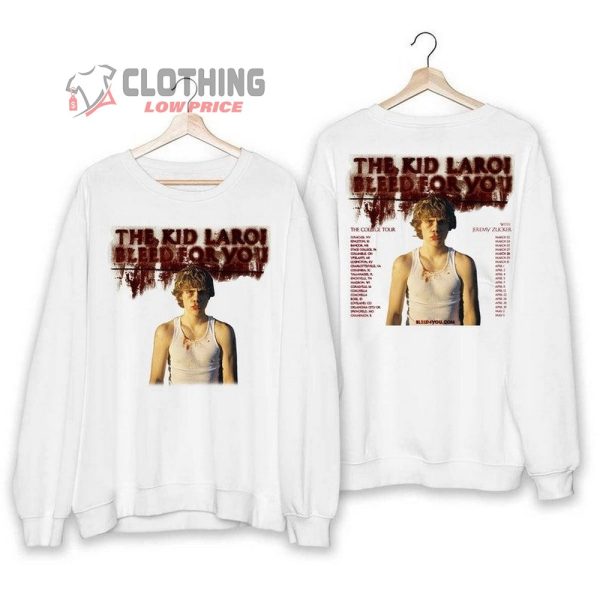 The Kid Laroi Tour 2023 Shirt, The Kid Laroi Bleed For You Tour 2023 Shirt, The Kid Laroi The College Tour With Jeremy Zucker Concert 2023 Sweatshirt